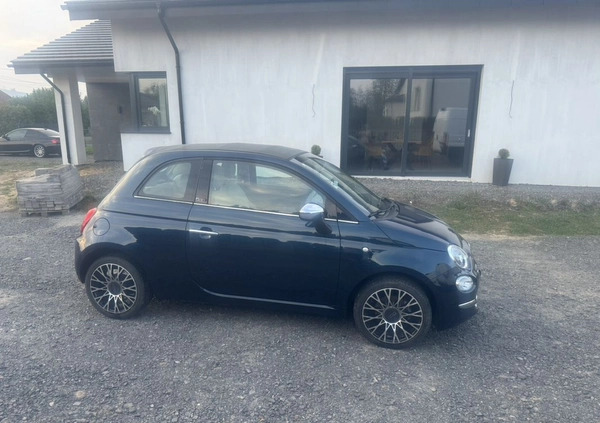 Fiat 500 cena 40900 przebieg: 21000, rok produkcji 2018 z Piwniczna-Zdrój małe 172